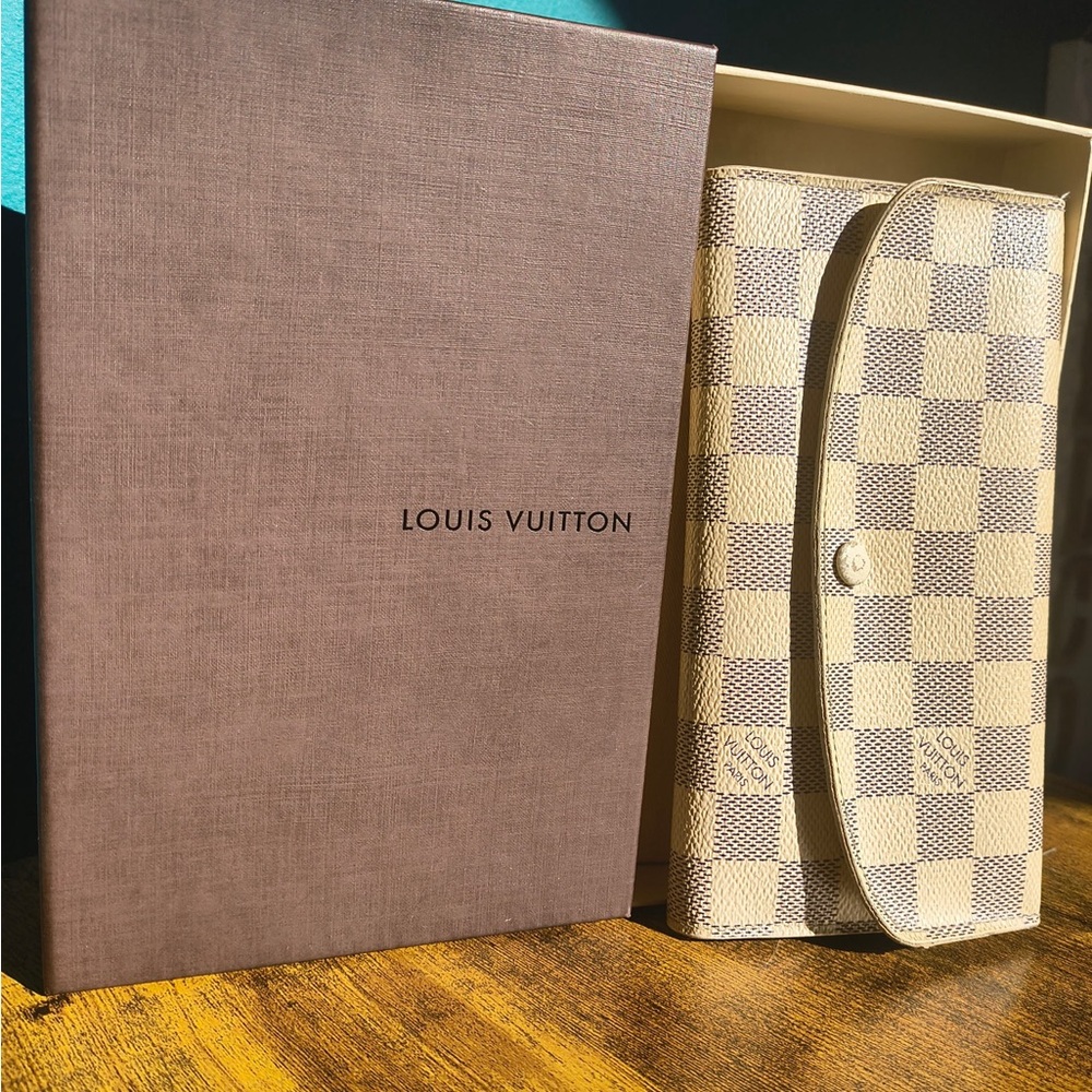 Louis Vuitton Damier Azur Canvas Wallet